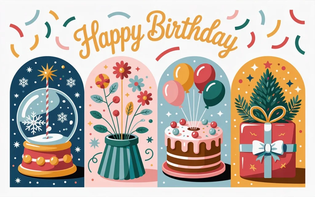 Seasonal gift ideas for toddlers with holiday and birthday themes.
