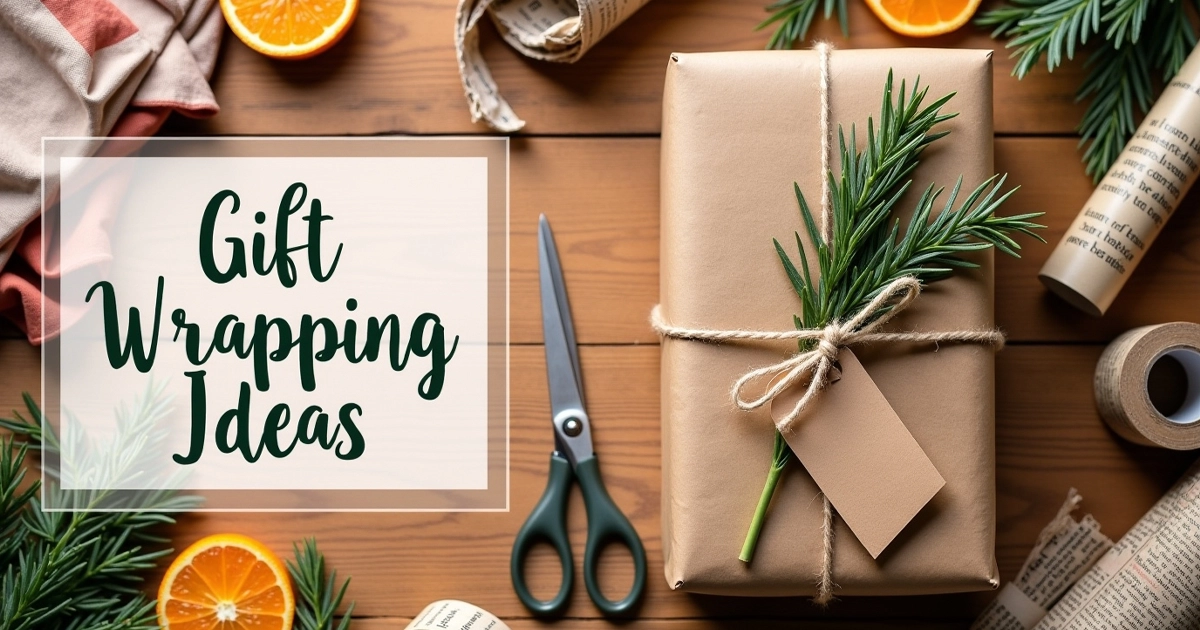 gift wrapping ideas