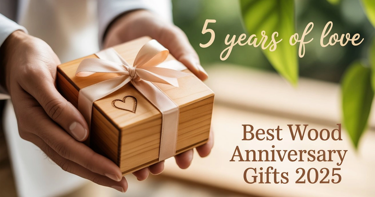 wood anniversary gifts
